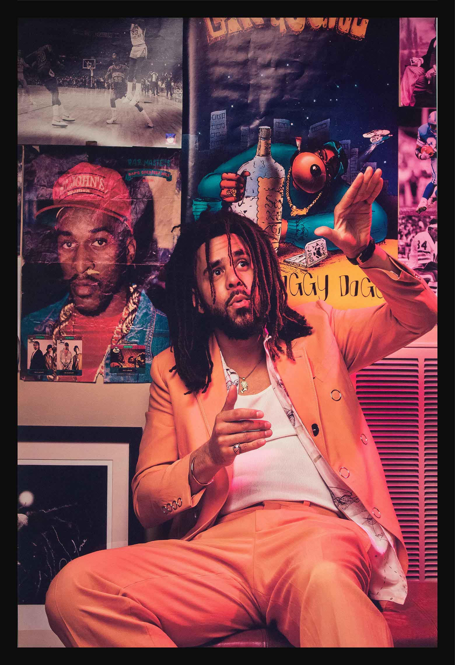 J Cole Poster